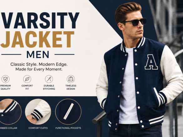 The Varsity Jacket Is Back, and Men Are Wearing It Differently